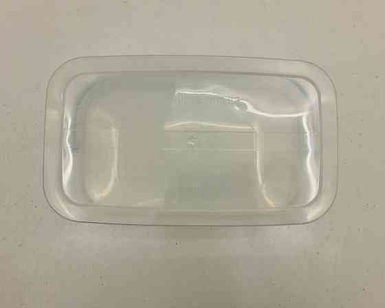 Ведро прямоугольное  с крышкой 3.1 л, прозрачное (1 шт) Харьков