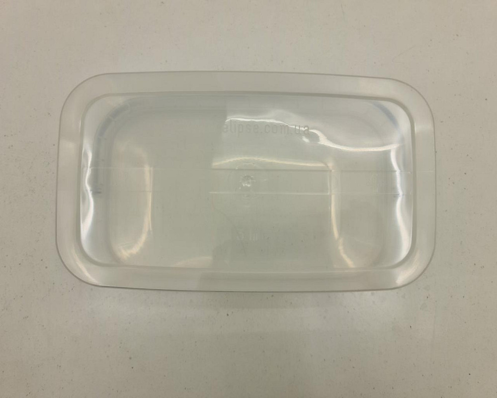 Ведро прямоугольное  с крышкой 3.1 л, прозрачное (1 шт) Харьков - изображение 4