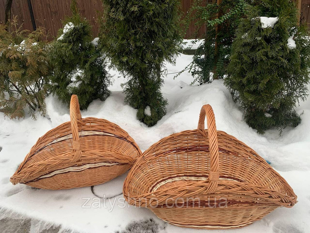 Корзина из лозы для дров Киев - изображение 7