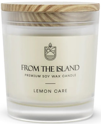 Ароматична свічка  From the Island 250 мл Лимон Київ - фото 1