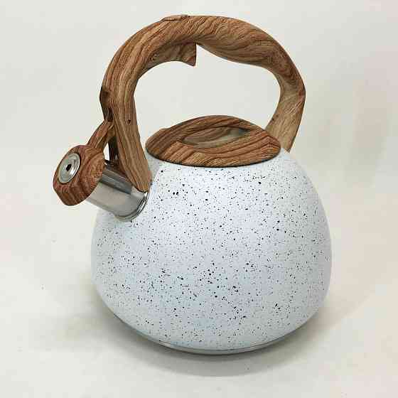 Міцний чайник зі свистком для кухні Unique UN-5306 2.7л, Чайник газовий нержавіюча сталь LF-51 Київ