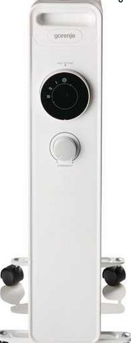 Нагрівач оливний радіатор Gorenje OR 2000 M — 9 секцій 2,0 кВт. Київ - фото 2