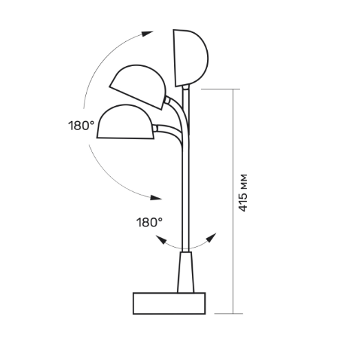 Лампа настільна LED з акумулятором TLTF-012W Titanum Житомир - изображение 8