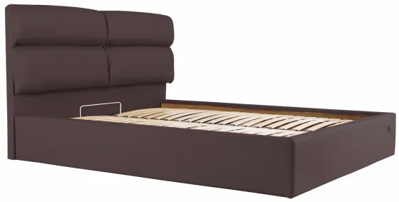 Кровать Oxford VIP 120 х 190 см Fly 2231 С дополнительной металлической цельносварной рамой Темно-коричневый Киев