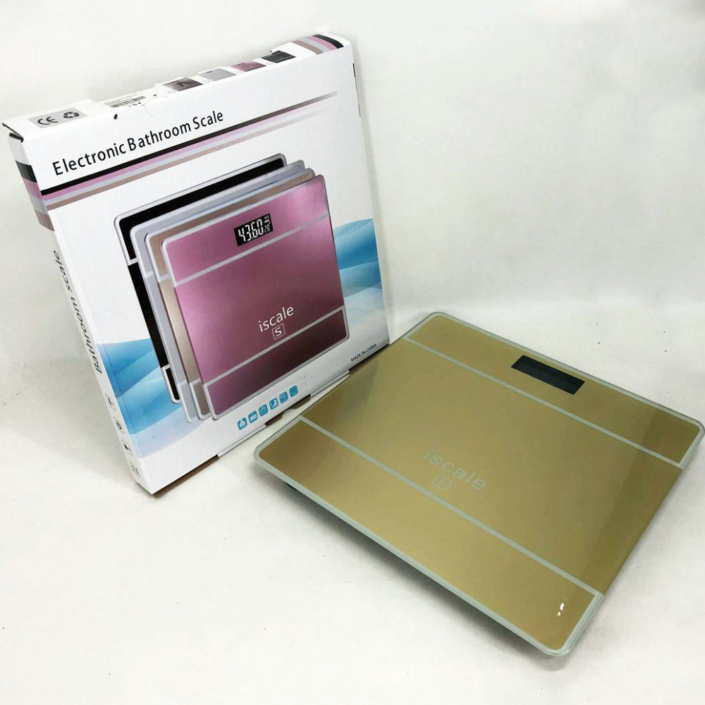 Весы электронные напольные iScale 2017D 180кг, Весы стекло, Напольные BL-999 персональные весы Киев - изображение 8