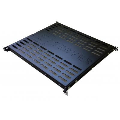 Полка 19&quot; Eserver 1U глуб. 500 мм. (PS-1U-500-B) Вінниця - фото 1