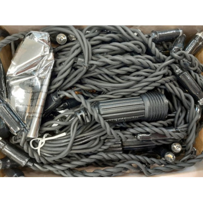 Гірлянда Luca Lighting з'єднувальна Бахрома чорна 3х0.4 м теплий білий (8711473283587) Вінниця - фото 2