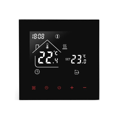 Терморегулятор сенсорний програмований теплої підлоги Led (для водянаої підлоги) Вінниця - фото 1