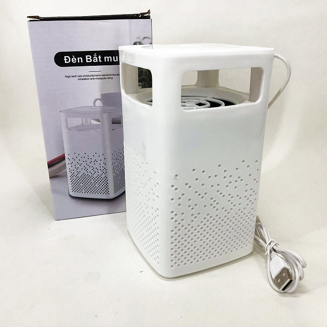 Лампа от комаров USB Bug Zapper Fly. Цвет: белый BO-78 Львов - изображение 3