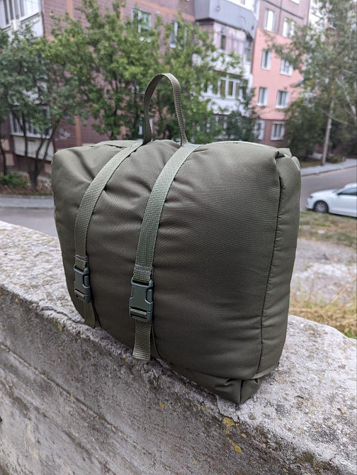 Спальний мішок-одеяло військовий зимовий Тактичний зимовий спальник для ЗСУ Армійський спальний мішо Дніпро - фото 10