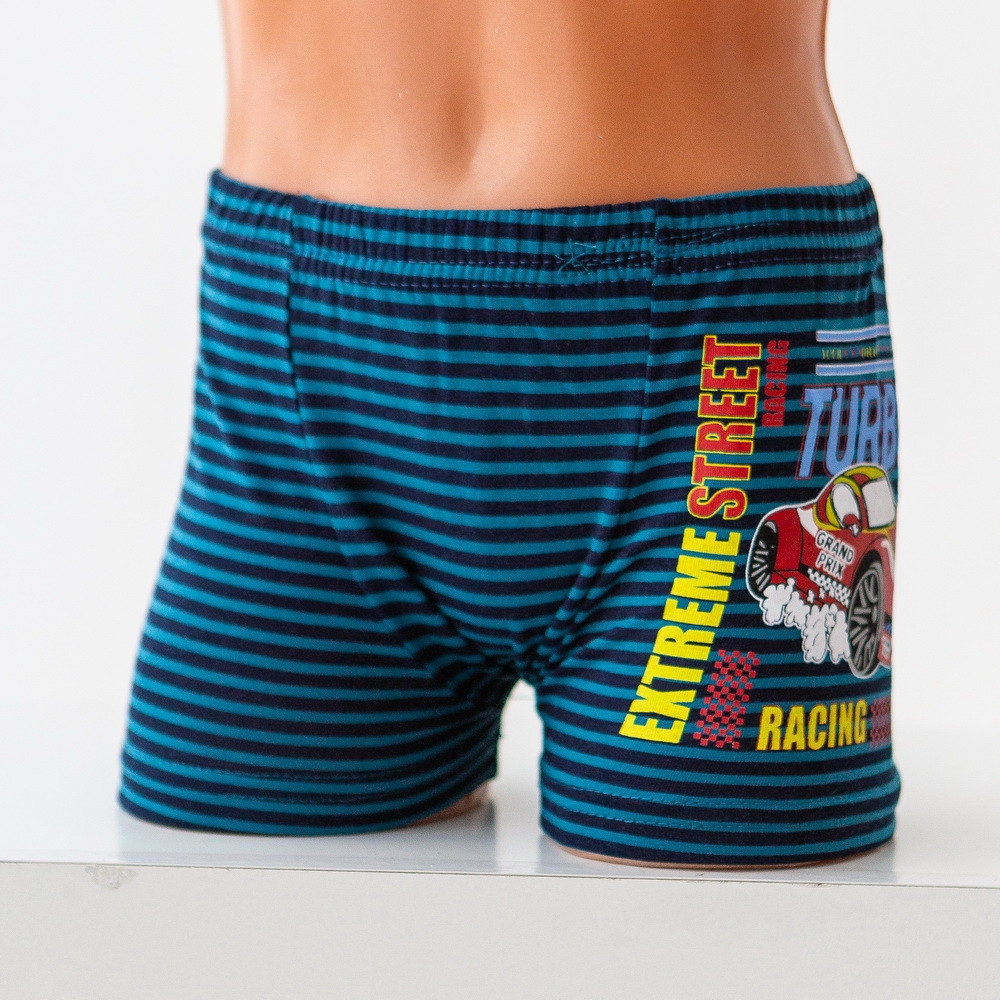 Боксеры подростковые для мальчика - полосатые. Набор из 5 шт. Nicoletta 41395 Киев - изображение 3