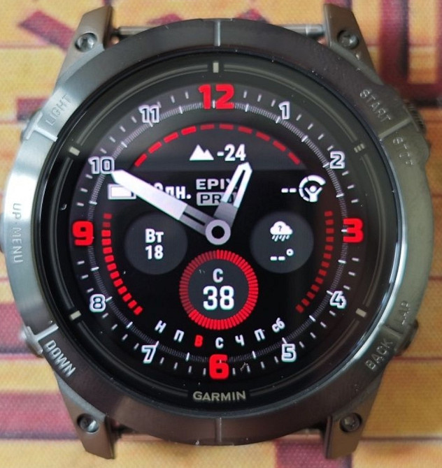 Мультиспортивний смарт-годинник преміум-класу GARMIN EPIX(gen2) 51mm. Киев - изображение 7