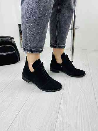 Черевики жіночі Odzi БТ/02 чорні (весна-осінь, замша натуральна) (1236) 36р.37р.38р. 38 Коломыя