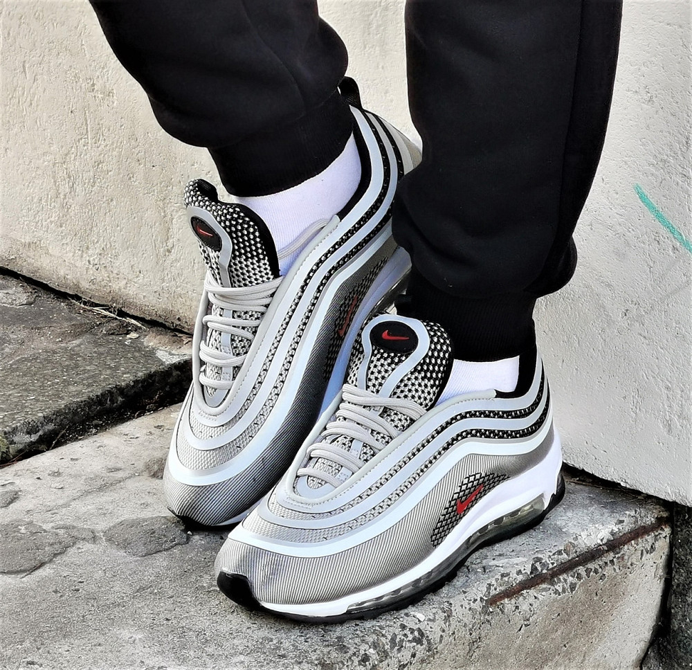 Мужские Кроссовки Nike 97 Серые Найк с Рефлективом (размеры: 43,44) Видео Обзор Днепр - изображение 2