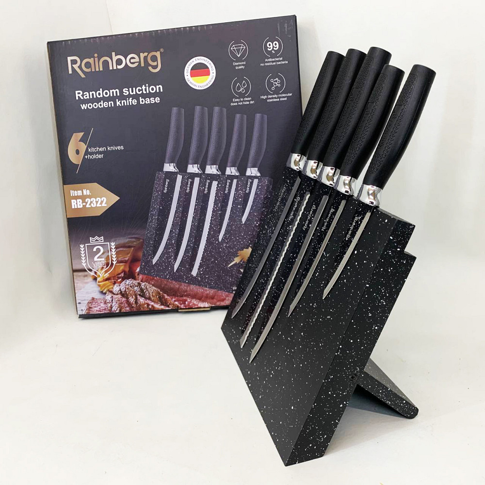 Набір ножів красивий та універсальний, Набір ножів зі стильним дизайном для кухні та дому XJ-75 Івано-Франківськ - фото 6