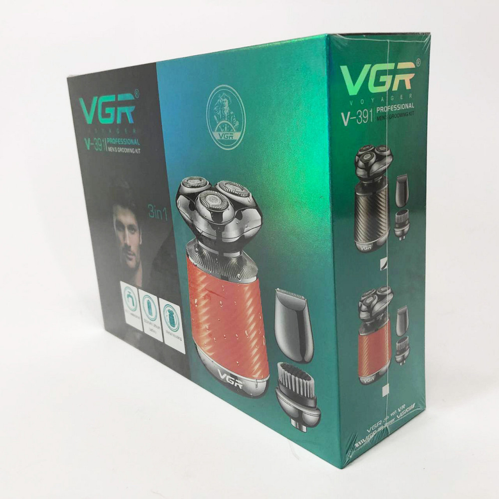 Бритва с аккумуляторным зарядным устройством, Портативная электробритва для бороды KG-72 Львов - изображение 1