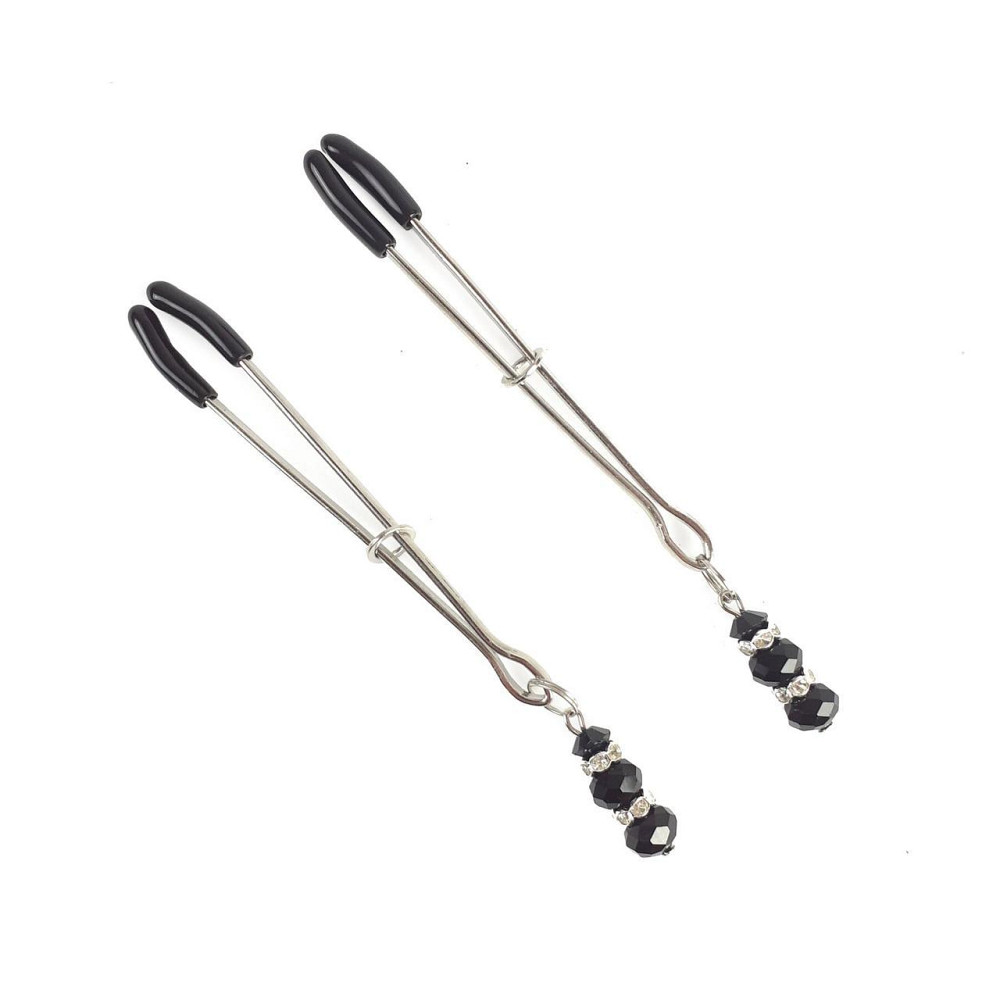Затискач для сосків Art of Sex - Nipple Clamps Lovely Black Sex Aura Київ - фото 1