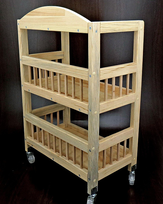 Етажерка для ванної на коліщатах "Комунія" бланже Миколаїв - фото 5