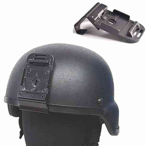 Комплект креплений на круглую каску Mich Ach для NVG PVS-14 PVS-7 для быстрого съема (Метал) Винница