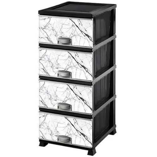 DECOR комод з малюнком (1) (x128 білий мармур) Житомир