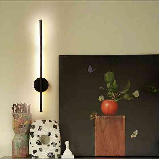 Настінний світильник лінійний, від мережі, 60 см / LED Світильник на стіну / Бра на стіну / Настінний бра Київ