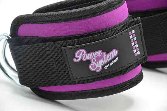 Манжеты на лодыжке Power System PS-3450 Ankle Strap Gym Babe Purple Луцк