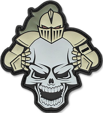Шеврон 3D PVC на липучке 101INC Knight - Piaskowy 
