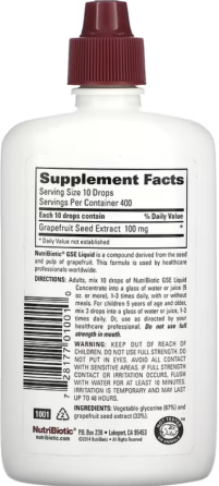 Экстракт семян грейпфрута (GSE Grapefruit Seed Extract) 100 мг 118 мл Киев