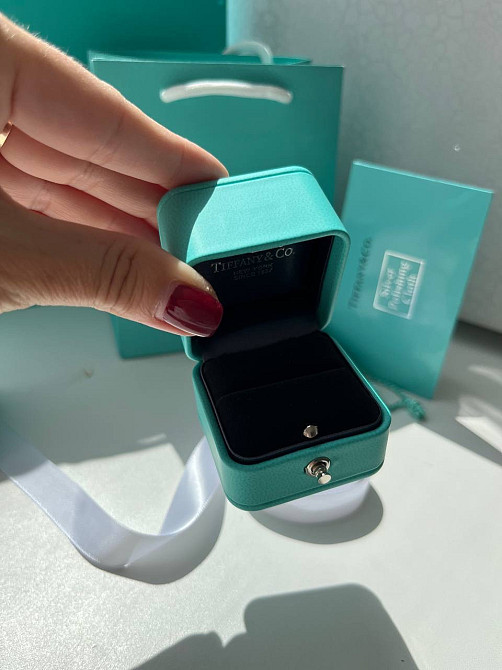 Tiffany / Тіффані подарункове паковання під кільце — коробочка, зовнішня коробочка, пакет, мішечок, протирка для срібла Одеса - фото 3