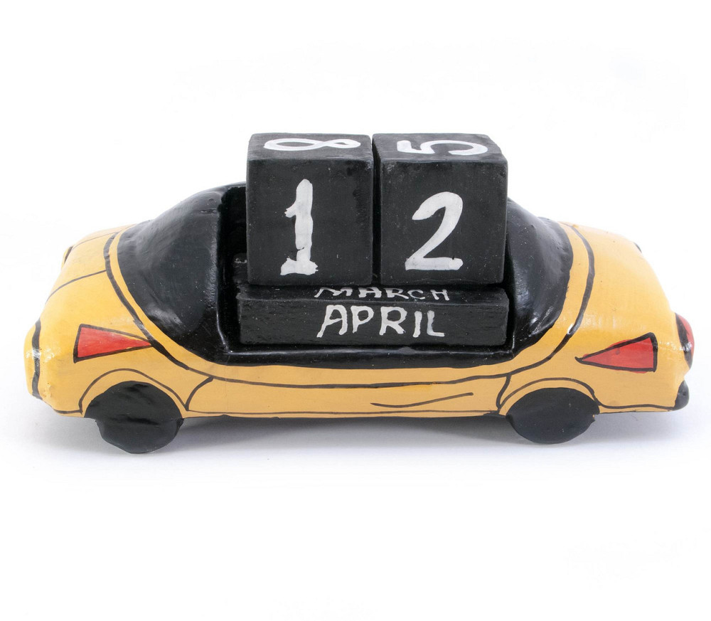 Настільний календар Автомобіль дерево Київ - фото 1