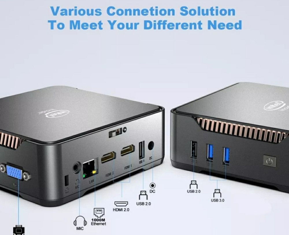 Новый мини ПК 12/512 windows 11 pro 4k 60гц intel Харьков - изображение 8