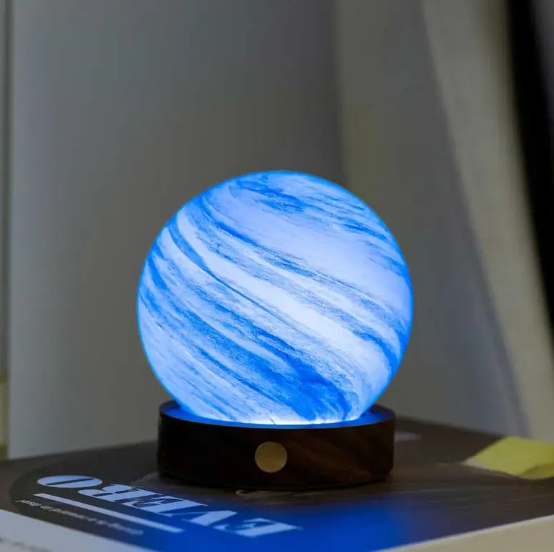 Светильник на аккумуляторе Gingko AstraGlass Light Large (8 режимов свечения) Полярное облако Винница - изображение 10