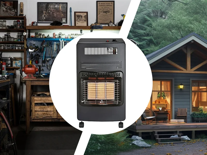 Портативний газовий інфрачервоний обігрівач для приміщень та вулиці (4200 Вт) + шланг + редуктор, Польща Київ - фото 10