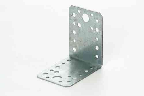 Угольник универсальный 90х90х65х2.0мм оц. (пачка, кратно 10шт) APRO Ровно