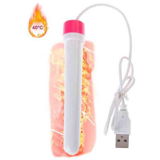 Нагреватель для мастурбатора - Белый - 13*1,8 см Винница