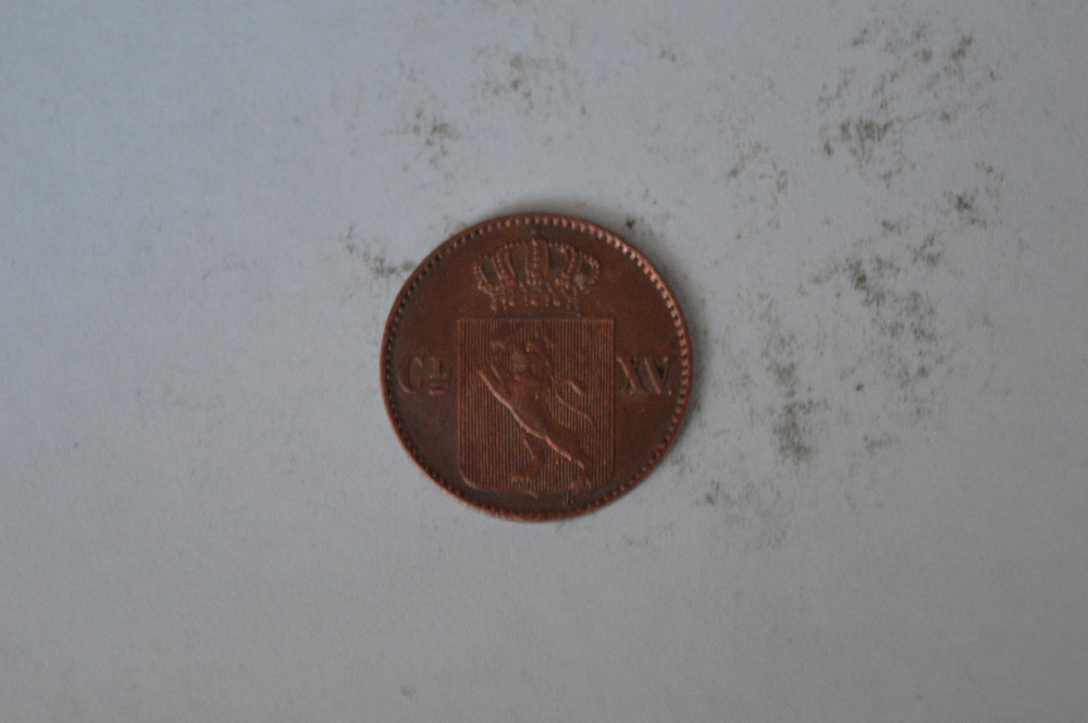 Норвегія 1/2 скіллінга, 1867 рік Полтава - фото 1