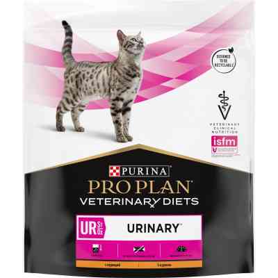 Сухой корм для кошек Purina Pro Plan Veterinary Diets UR Urinary при мочекаменной болезни 350 г (7613035154216/7613287585080) Винница