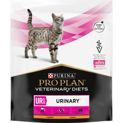 Сухой корм для кошек Purina Pro Plan Veterinary Diets UR Urinary при мочекаменной болезни 350 г (7613035154216/7613287585080) Винница - изображение 1