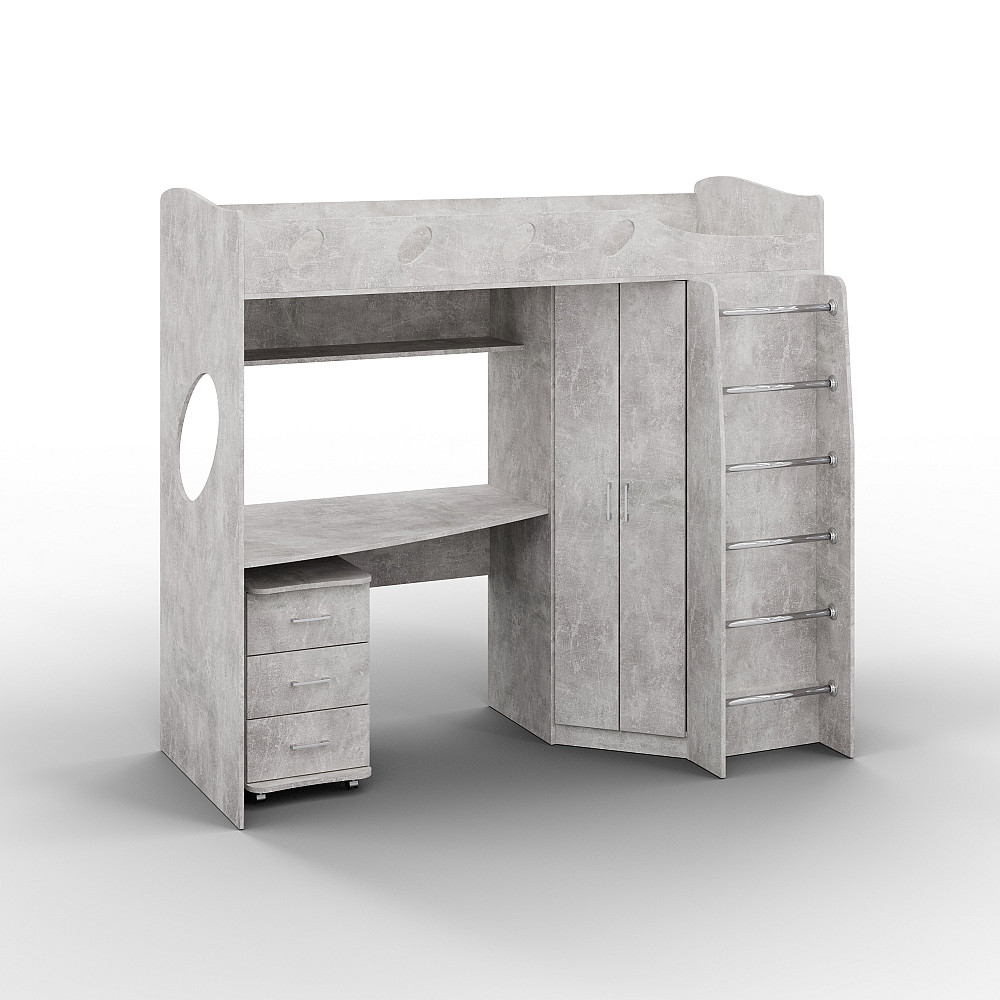 Детская Everest, Бетон, 2032/1032/1850, 800х2000 Львов - изображение 1