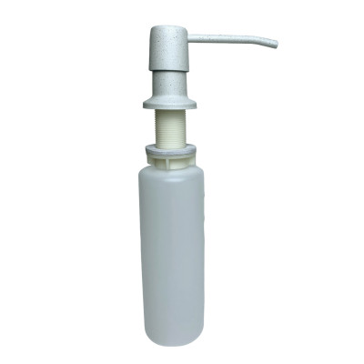 Мойка кухонная Adamant Horizon Medium Old Stone + змішувач та дозатор (4824296104510) Винница - изображение 5