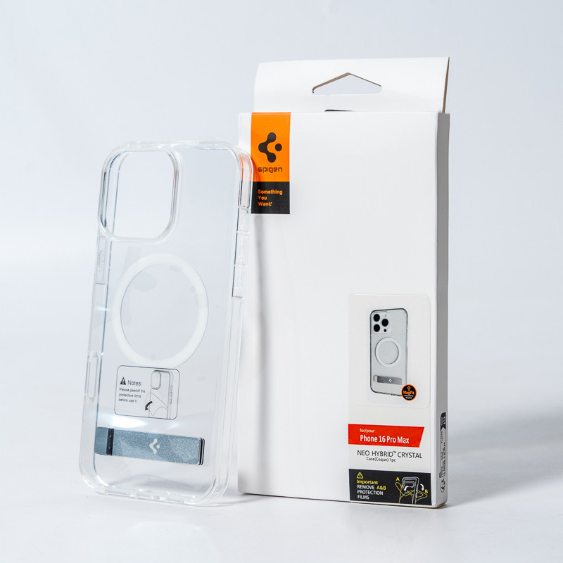 Чохол Spigen AAA Magnetic Clear Stand for Apple iPhone 11 Pro Max Transparent Киев - изображение 2