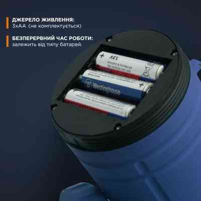 Ліхтар Quantum Nice red 1WLED + 3WCOB 3xAA (QM-FL3042) Вінниця