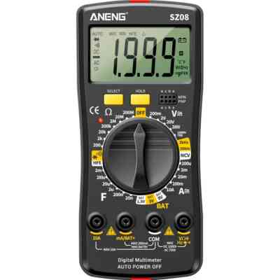 Цифровой мультиметр ANENG SZ08, V, A, R, C, T, F, функція hFE (SZ08) Винница