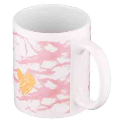 Чашка Ardesto Hello, 330мл, кераміка, біло-рожевий (AR3048WP) Винница