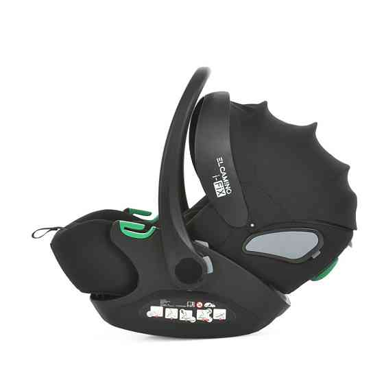 Дитяче автокрісло i-FIX ME 1110 Moon Black Вінниця