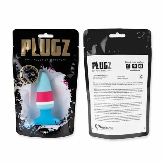 Анальна пробка FeelzToys - Plugz Butt Plug Colors Nr. 1 Львів