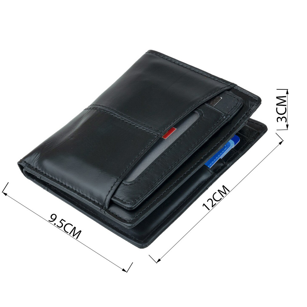 Гаманець чоловічий Чорний (Vintage) Київ - фото 7