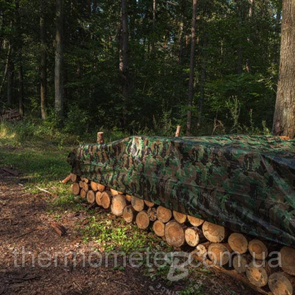 Тент камуфляж CAMOforest, 8х12м, 90г/м2, PLCF908/12 Киев - изображение 5