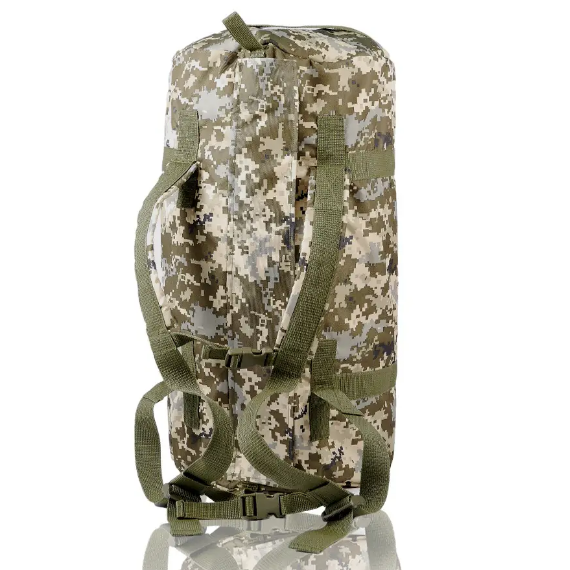 Сумка-баул Kiborg 120 литров. Тактичний армійський баул 120л піксель, військові баули ЗСУ Київ - фото 1