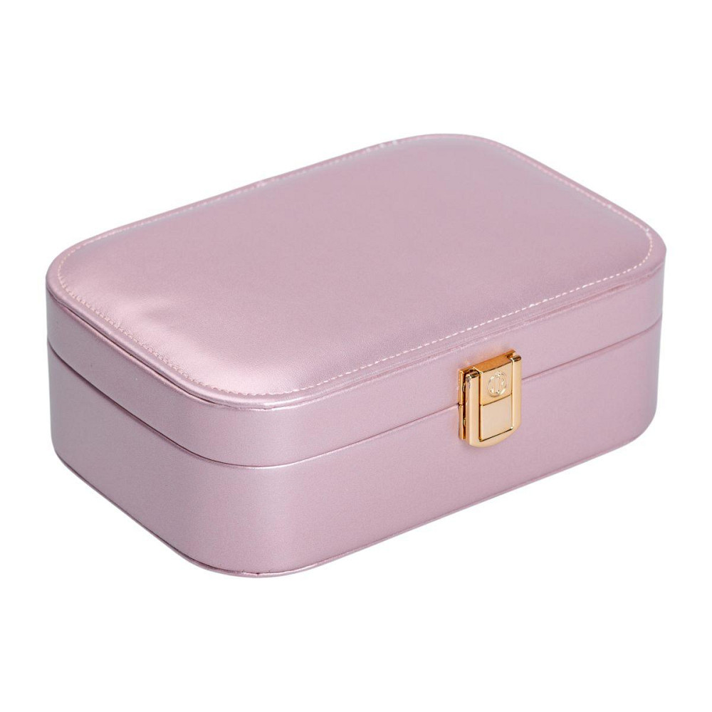 Шкатулка для прикрас з еко-шкіри з дзеркалом 20×14 см Київ - фото 5